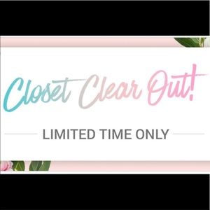 Closet Clearout! Everything must go!